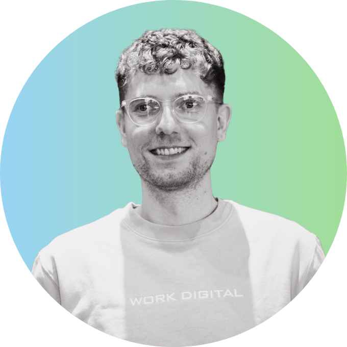 Portraitbild von unserem UI/UX Designer Jonathan