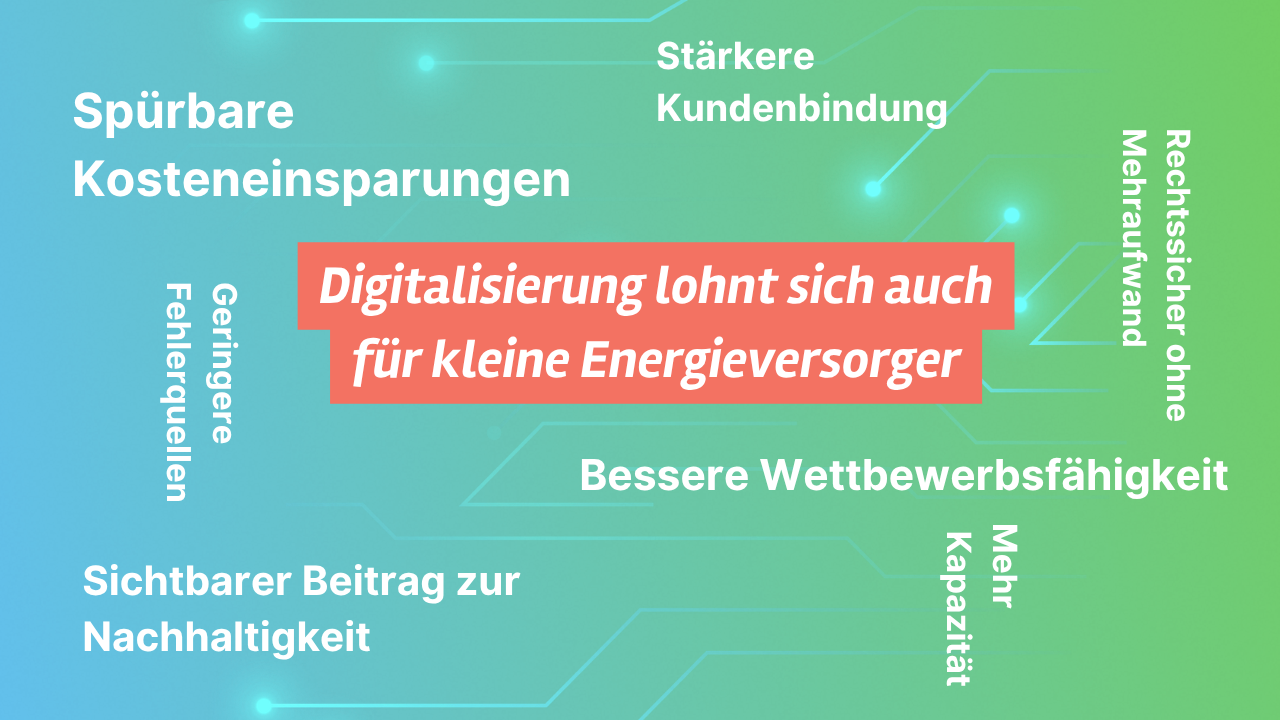 Warum ein digitales Selfservice Kundenportal auch für kleine Energieversorger sinnvoll ist
